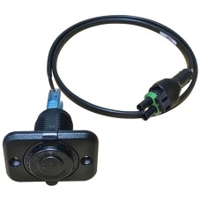 Car Lighter Socket With Plug In Wiring Loom